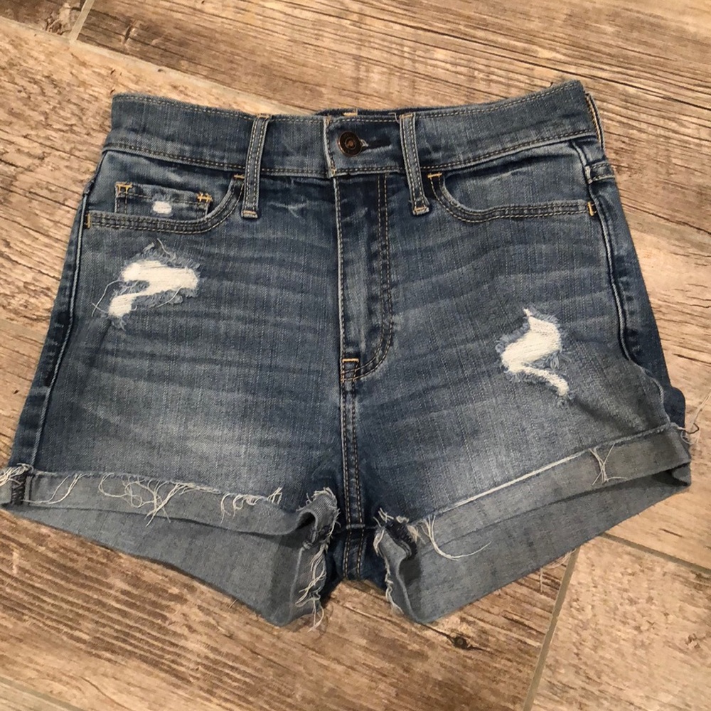 Abercrombie jean shorts